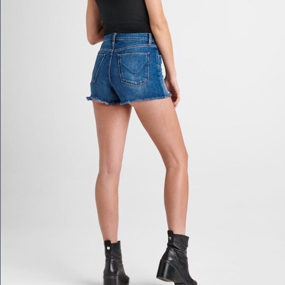 Hudson Zoeey High Rise Button Fly Cutoff Short - Picture 3 of 5